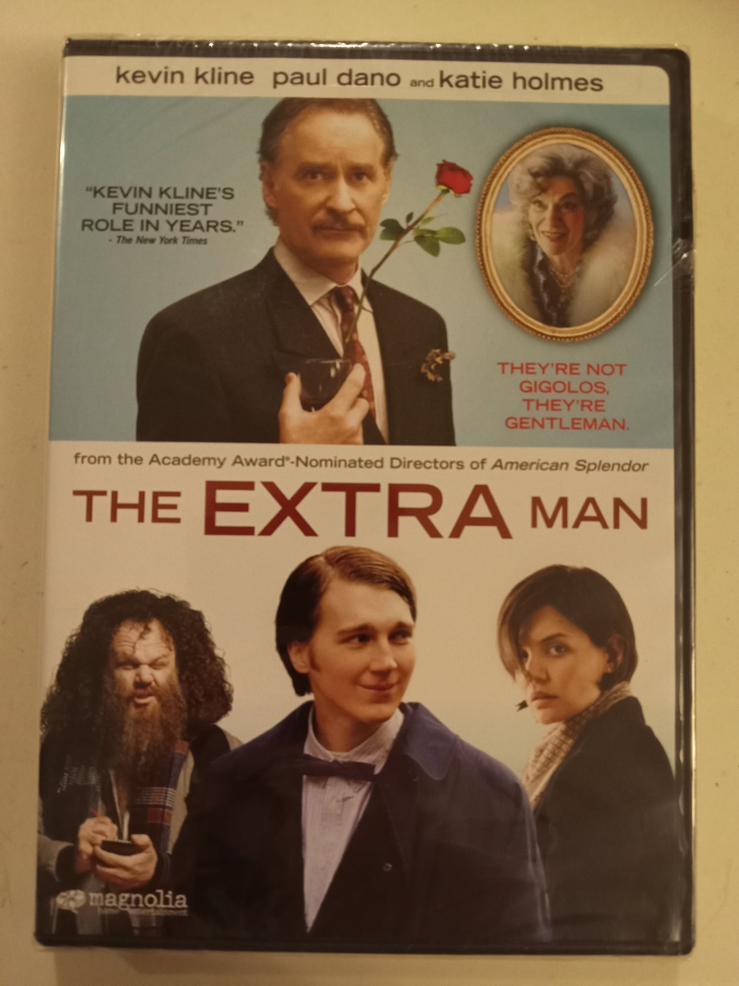 The Extra Man, DVD Movie, Katie Holmes Widescreen, Rated R, NEW