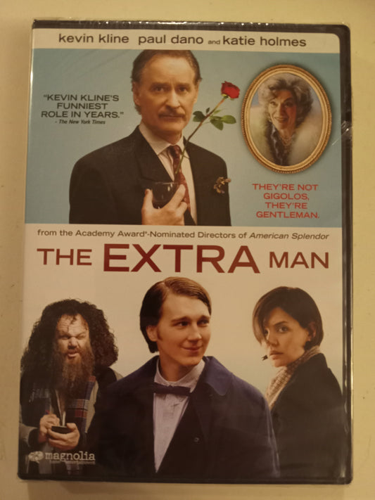 The Extra Man, DVD Movie, Katie Holmes Widescreen, Rated R, NEW