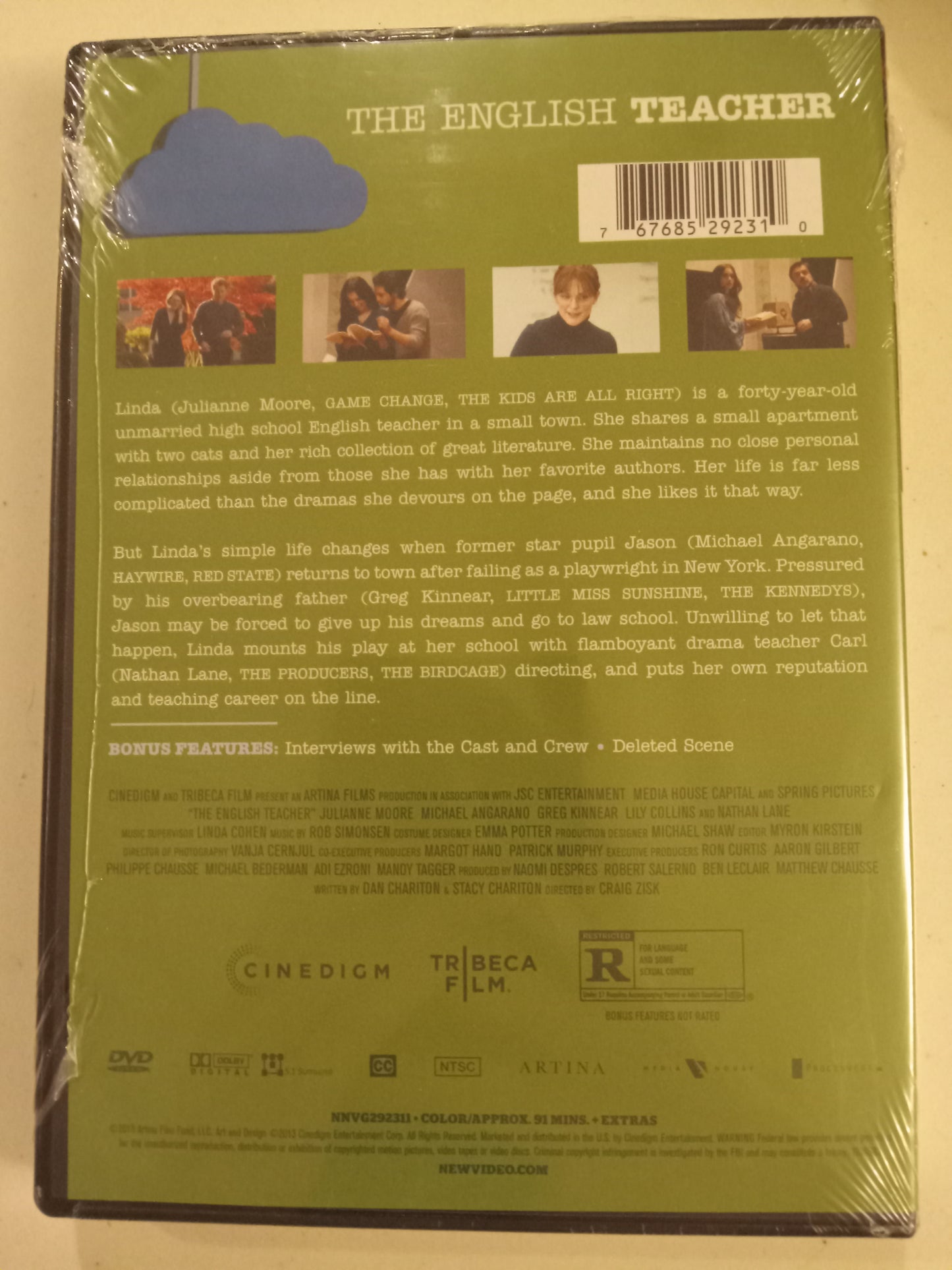 The English Teacher, DVD Movie, Julianne Moore Widescreen, Rated R, NEW
