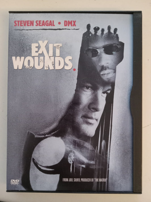 Exit Wounds, DVD Movie, Steven Seagal Widescreen, Rated R, USED