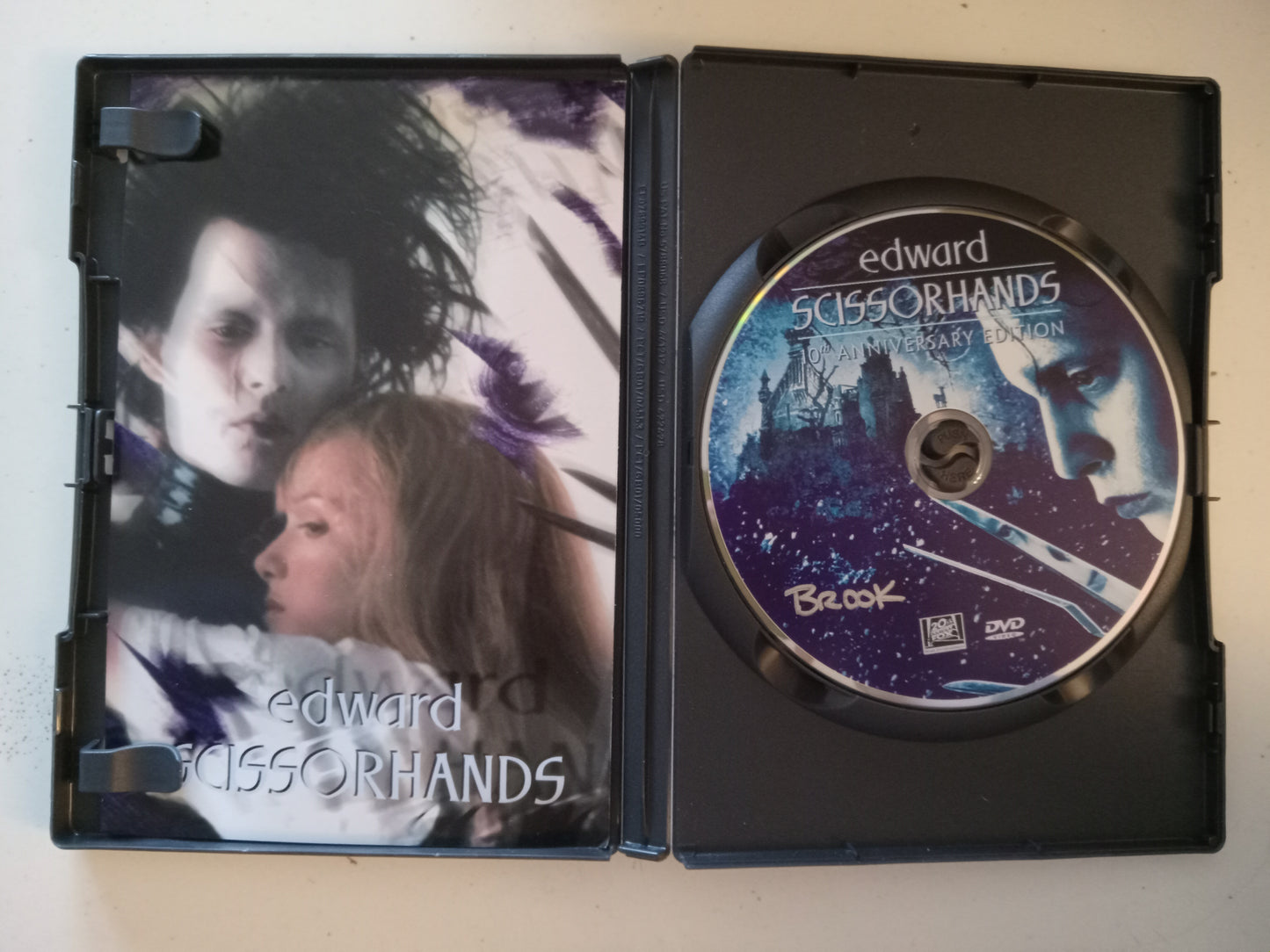 Edward Scissorhands, DVD Movie, Johnny Depp Widescreen, Rated PG-13, USED
