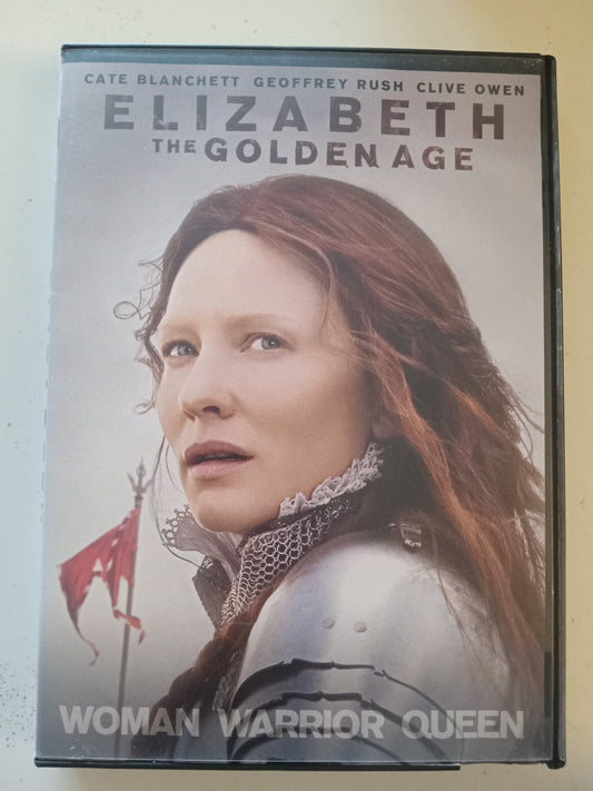 Elizabeth The Golden Age, DVD Movie, Cate Blanchett Widescreen, Rated PG-13, USED