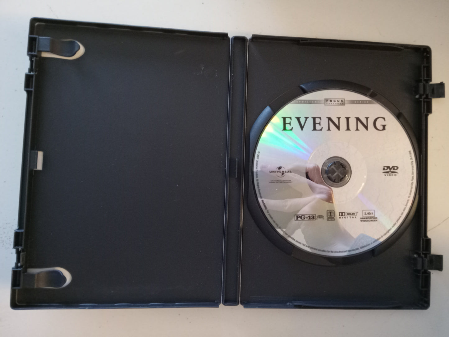 Evening, DVD Movie, Claire Danes Widescreen, Rated PG-13, USED