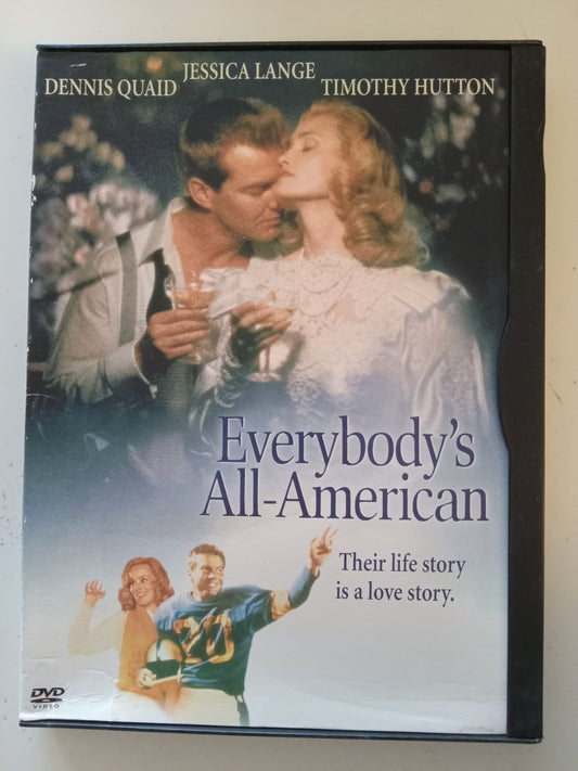 Everybody's All American, DVD Movie, Dennis Quaid Widescreen, Rated R, USED