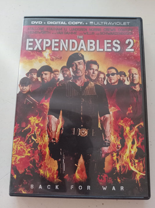 Expendables 2, DVD Movie, Sylvester Stallone Widescreen, Rated R, USED