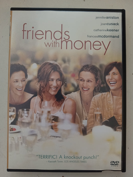 Friends With Money, DVD Movie, Jennifer Aniston Fullscreen, Widescreen, Rated R, USED