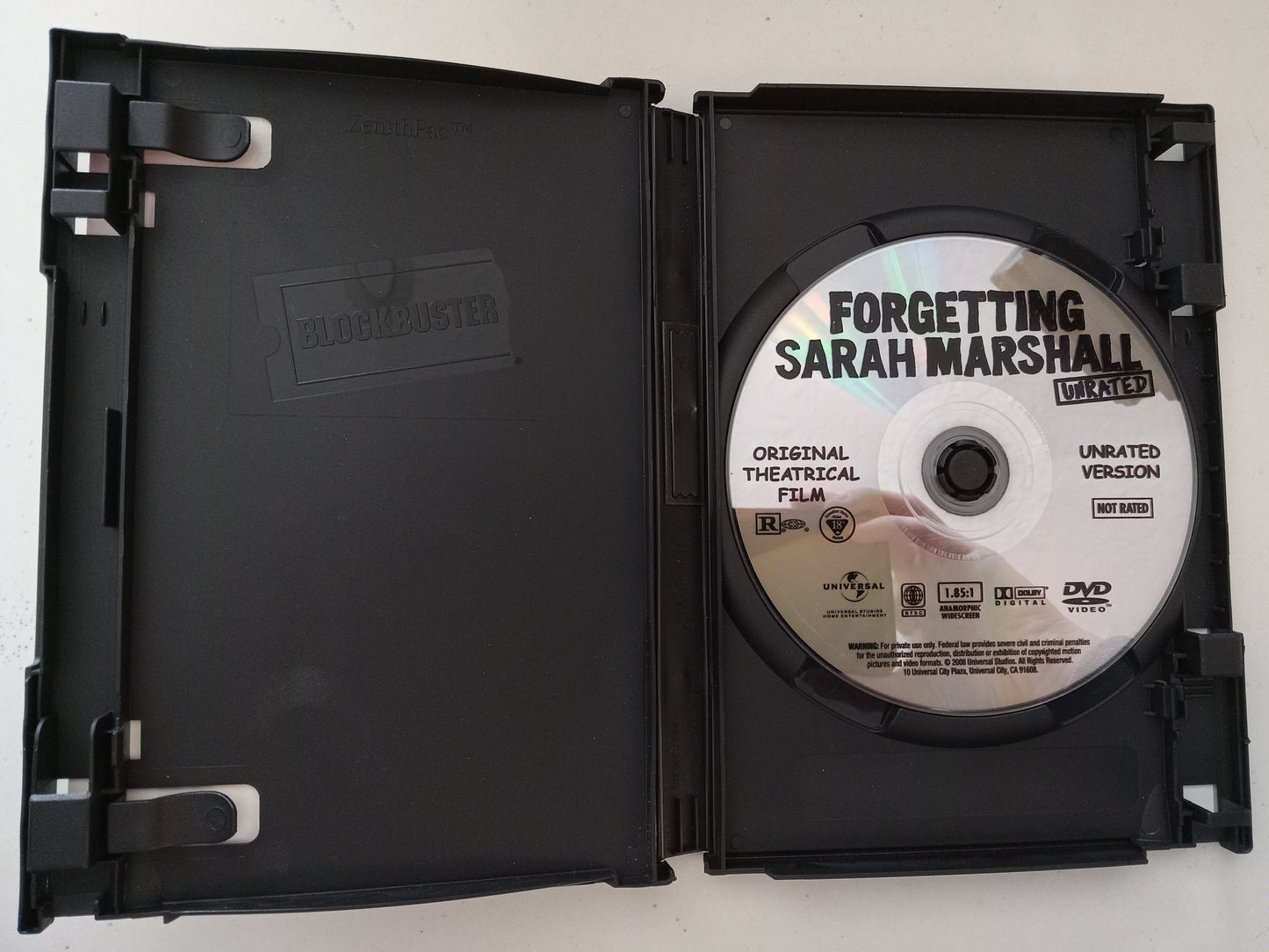Forgetting Sarah Marshall, DVD Movie, Jason Segel Widescreen, Not Rated, USED