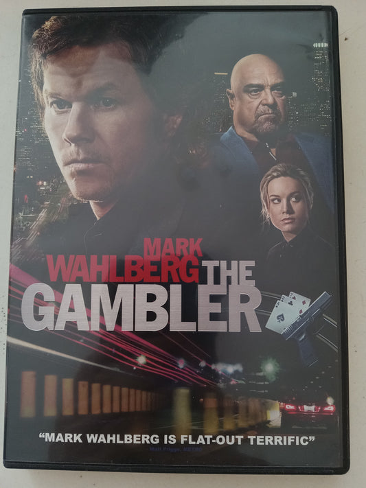 The Gambler, DVD Movie, Mark Wahlberg Widescreen, Rated R, USED