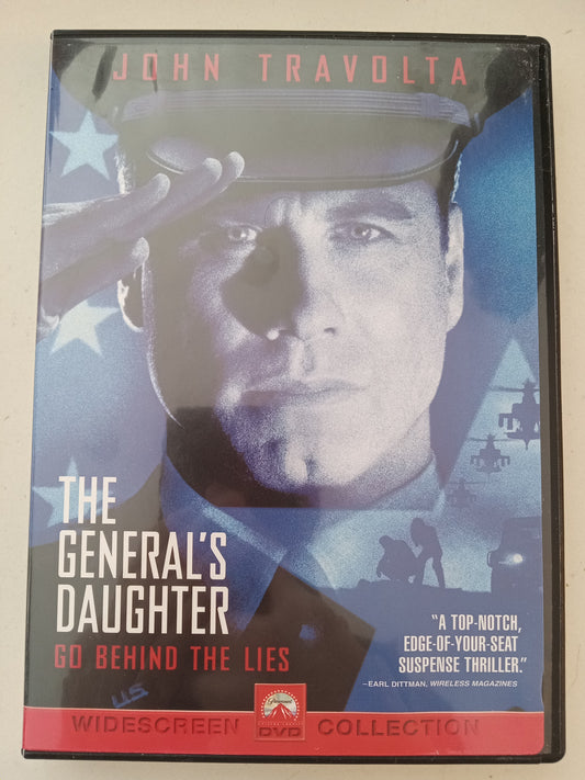 The General's Daughter, DVD Movie, John Travolta Widescreen, Rated R, USED