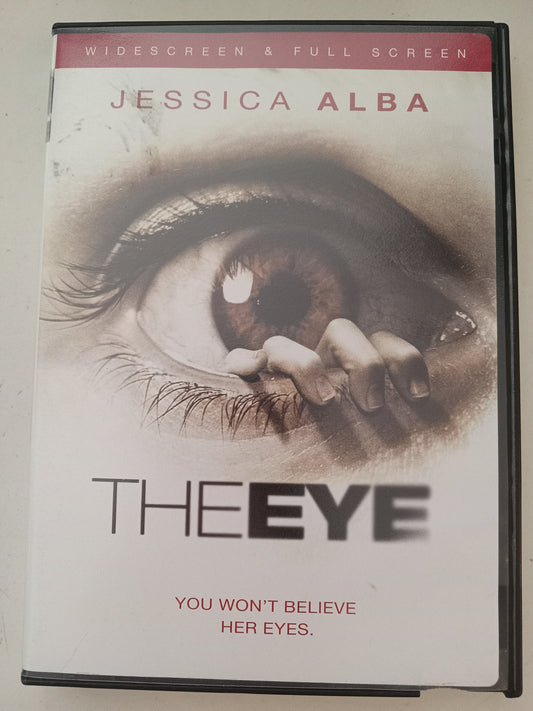 The Eye, DVD Movie, Jessica Alba Fullscreen, Widescreen, Rated PG-13, USED