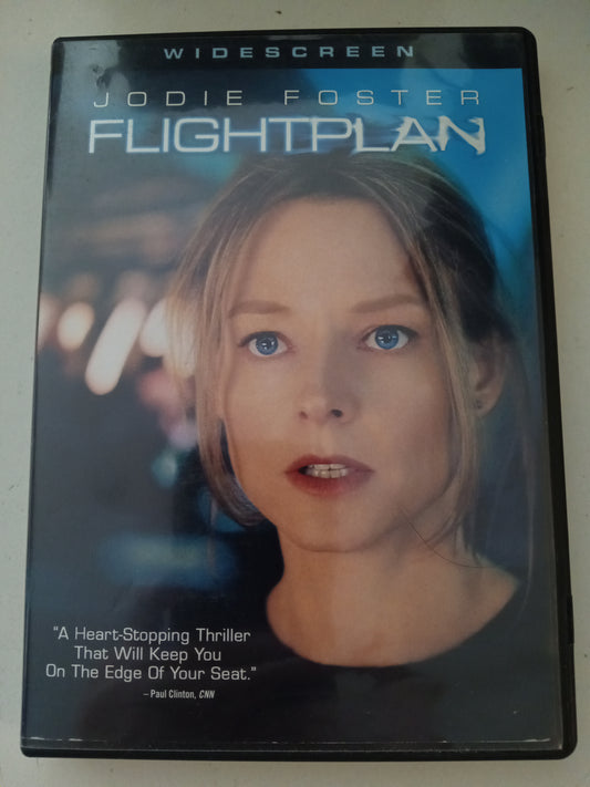 Flight Plan, DVD Movie, Jodie Foster Widescreen, Rated PG-13, USED