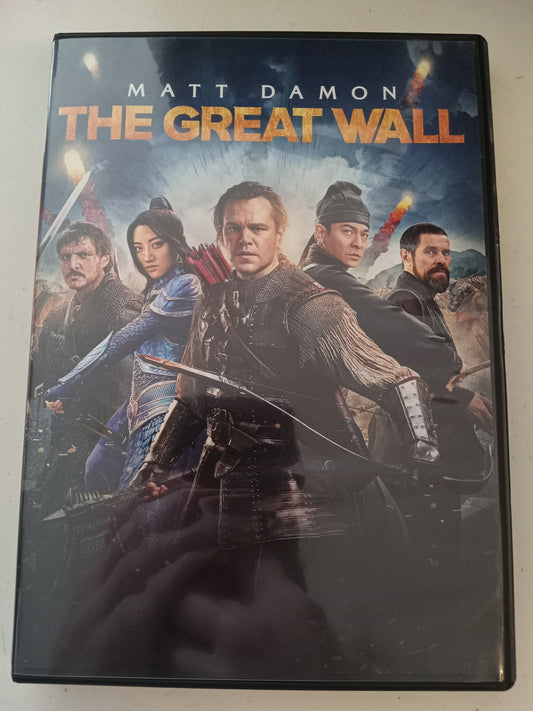 The Great Wall, DVD Movie, Matt Damon Widescreen, Rated PG-13, USED
