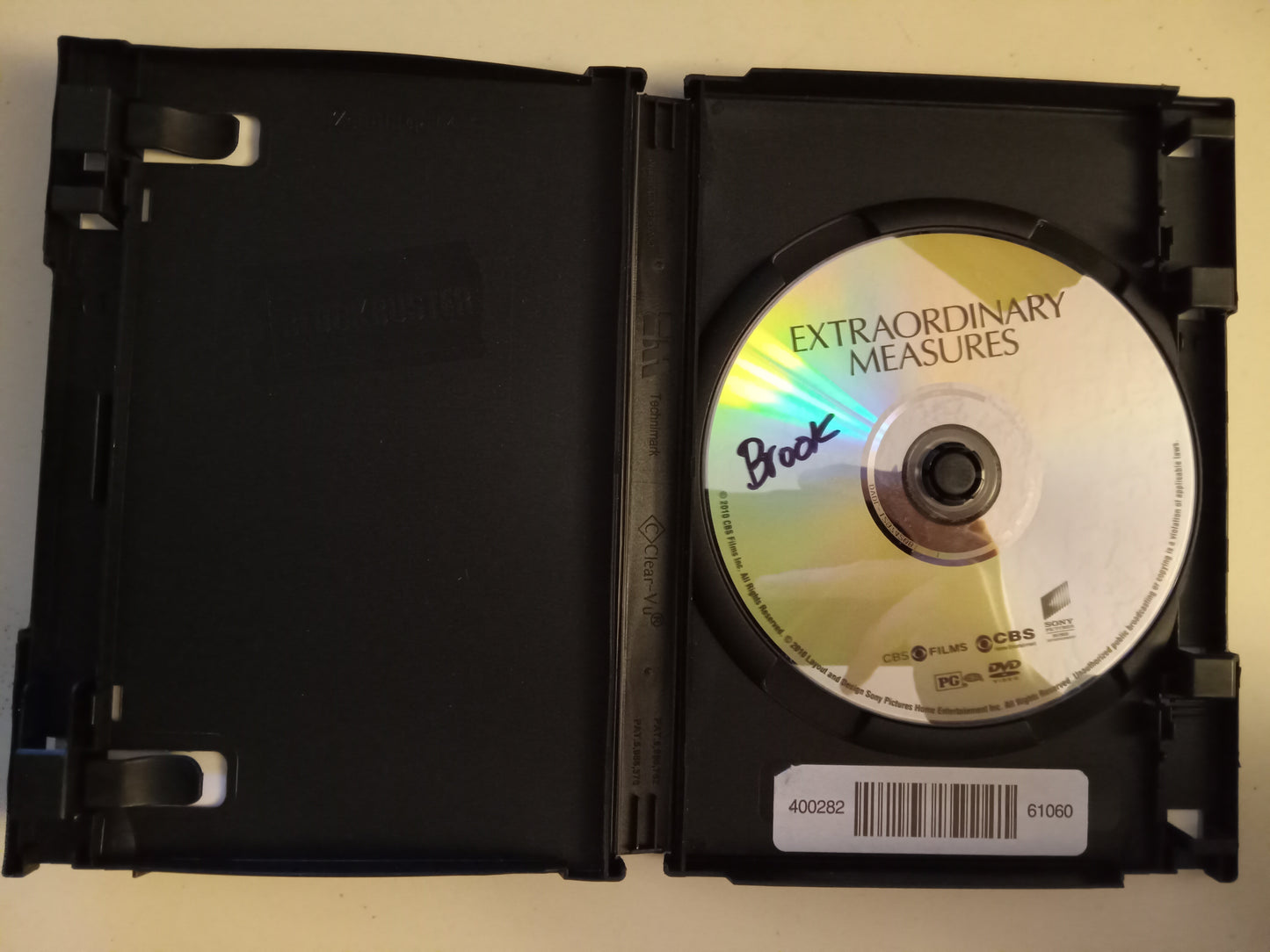 Extraordinary Measures, DVD Movie, Harrison Ford Widescreen, Rated PG, USED