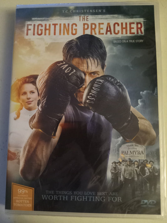 The Fighting Preacher, DVD Movie, David McConnell Widescreen, Rated PG, NEW