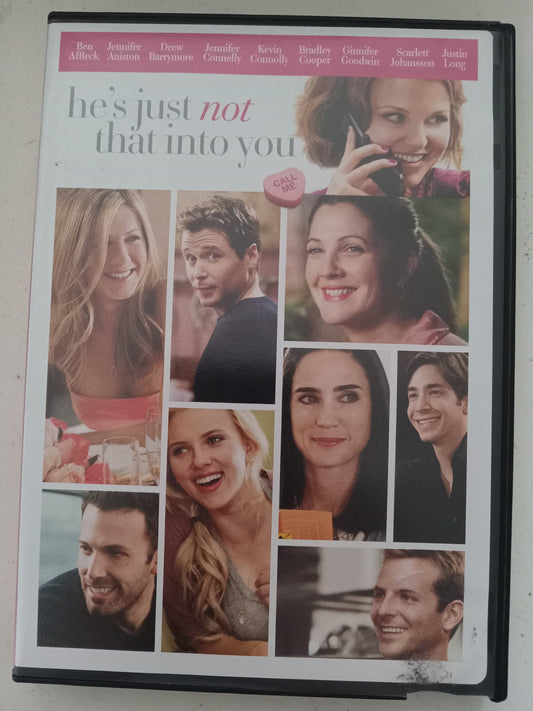 He's Just Not That Into You, DVD Movie, Ben Affleck Widescreen, Rated PG-13, USED