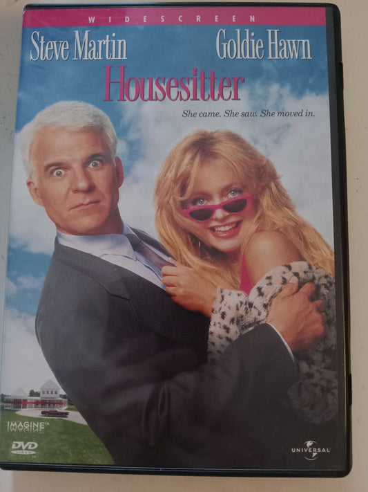 Housesitter, DVD Movie, Steve Martin Widescreen, Rated PG, USED