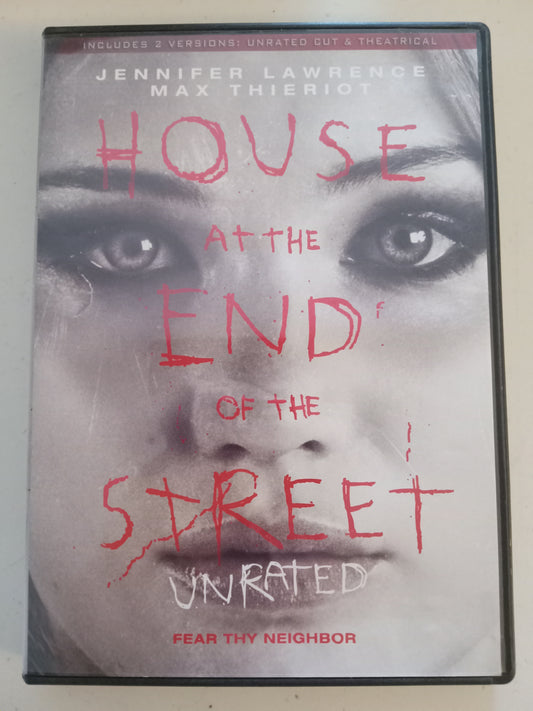 House At The End Of The Street, DVD Movie, Jennifer Lawrence Widescreen Not Rated, USED