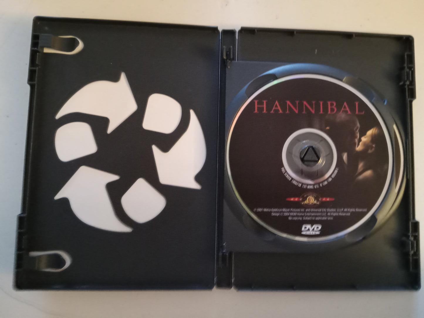 Hannibal Lecter, Hannibal, The Silence Of The Lamb, 2 Discs, DVD Movies, Anthony Hopkins Fullscreen, Rated R, USED