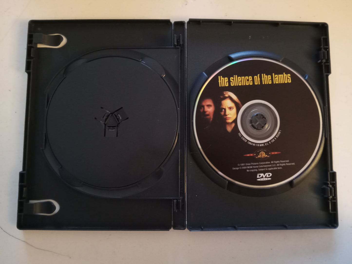 Hannibal Lecter, Hannibal, The Silence Of The Lamb, 2 Discs, DVD Movies, Anthony Hopkins Fullscreen, Rated R, USED