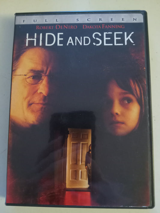 Hide And Seek, DVD Movie, Robert DeNiro Fullscreen, Rated R, USED