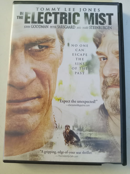 In The Electric Mist, DVD Movie, Tommy Lee Jones Widescreen, Rated R, USED