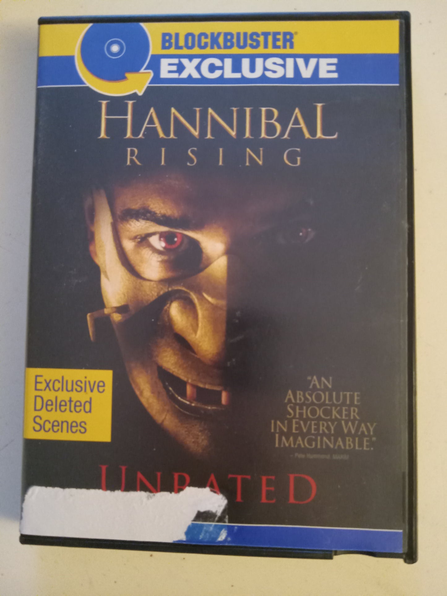Hannibal Rising, DVD Movie, Gaspard Ulliel Widescreen, Not Rated, USED