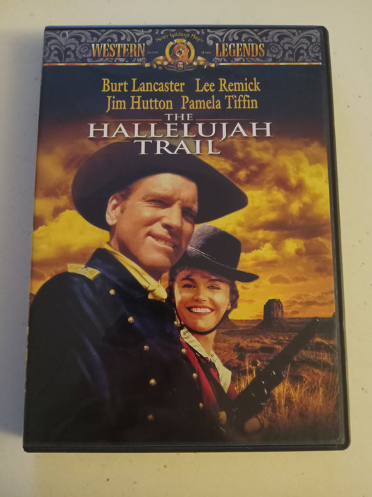 The Hallelujah Trail, DVD Movie, Burt Lancaster Widescreen, Not Rated, USED