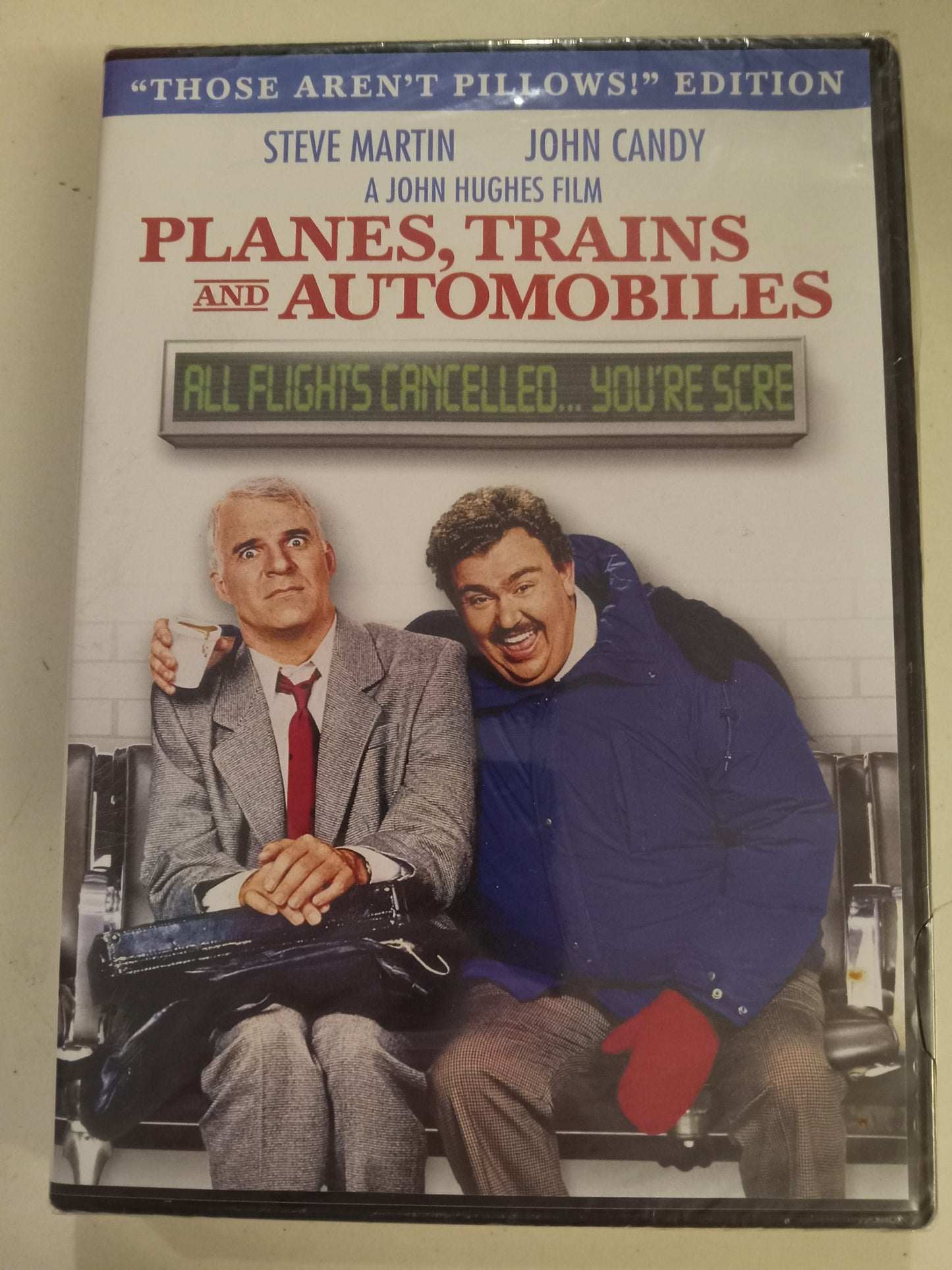 Planes, Trains, And Automobiles DVD Movie, "Those Aren't Pillows" Ed. Steve Martin Widescreen, Rated R, NEW/USED