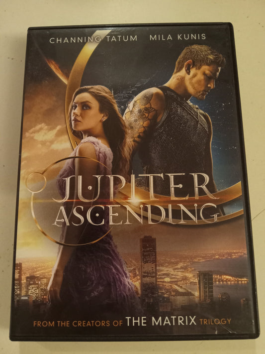 Jupiter Ascending, DVD Movie, Channing Tatum Widescreen, Rated PG-13, USED