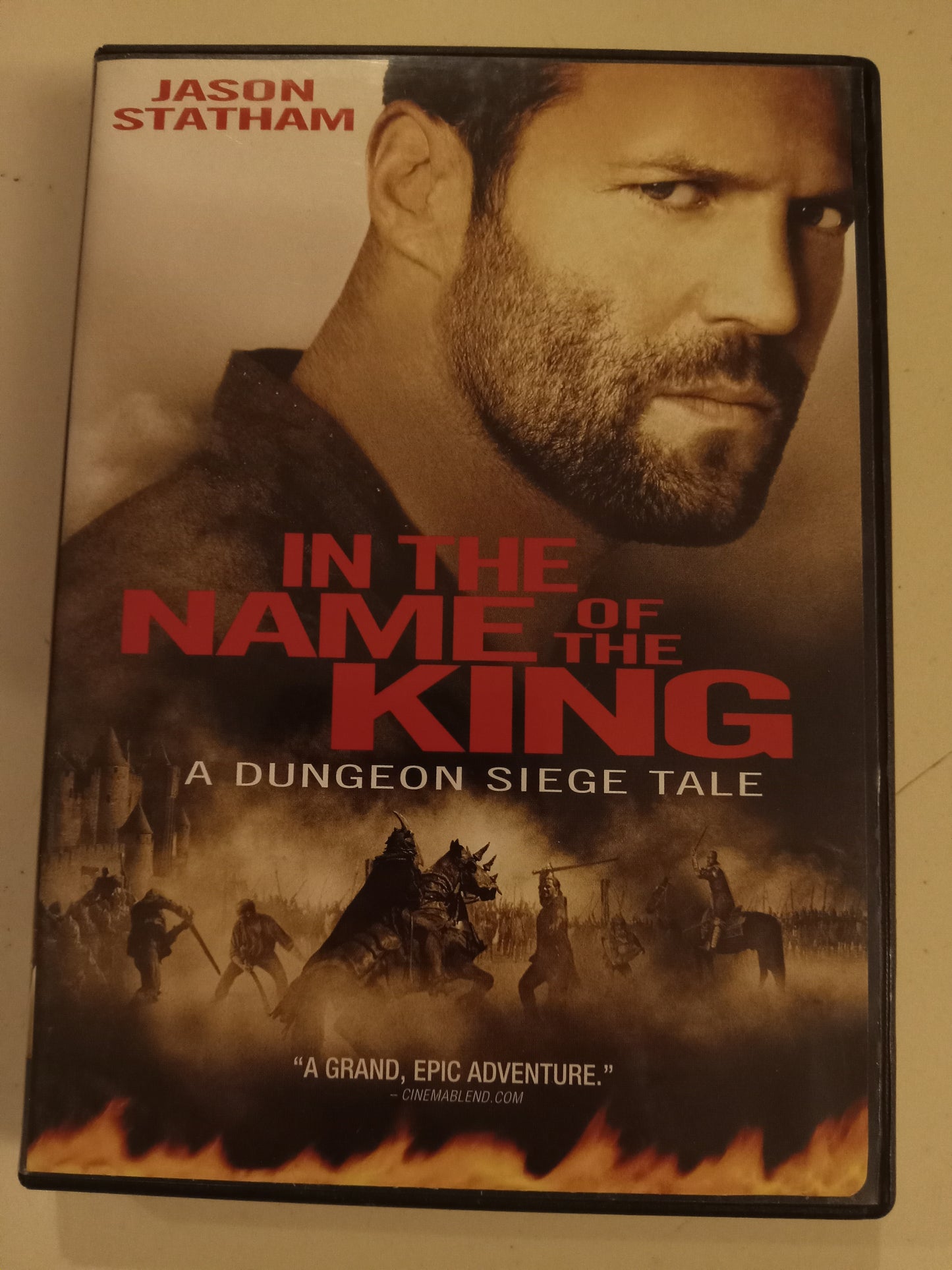 In The Name Of The King, DVD Movie, Jason Statham Widescreen, Rated PG-13, USED