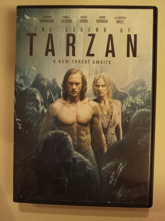 The Legend Of Tarzan, A New Threat Awaits, DVD Movie, Margot Robbie Widescreen, Rated PG-13, NEW/USED