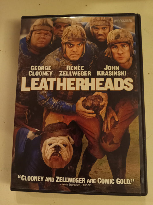 LeatherHeads, DVD Movie, George Clooney Widescreen, Rated PG-13, USED