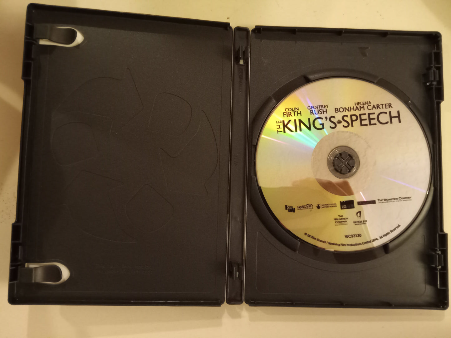 The King's Speech, DVD Movie, Colin Firth Widescreen, Rated R, USED