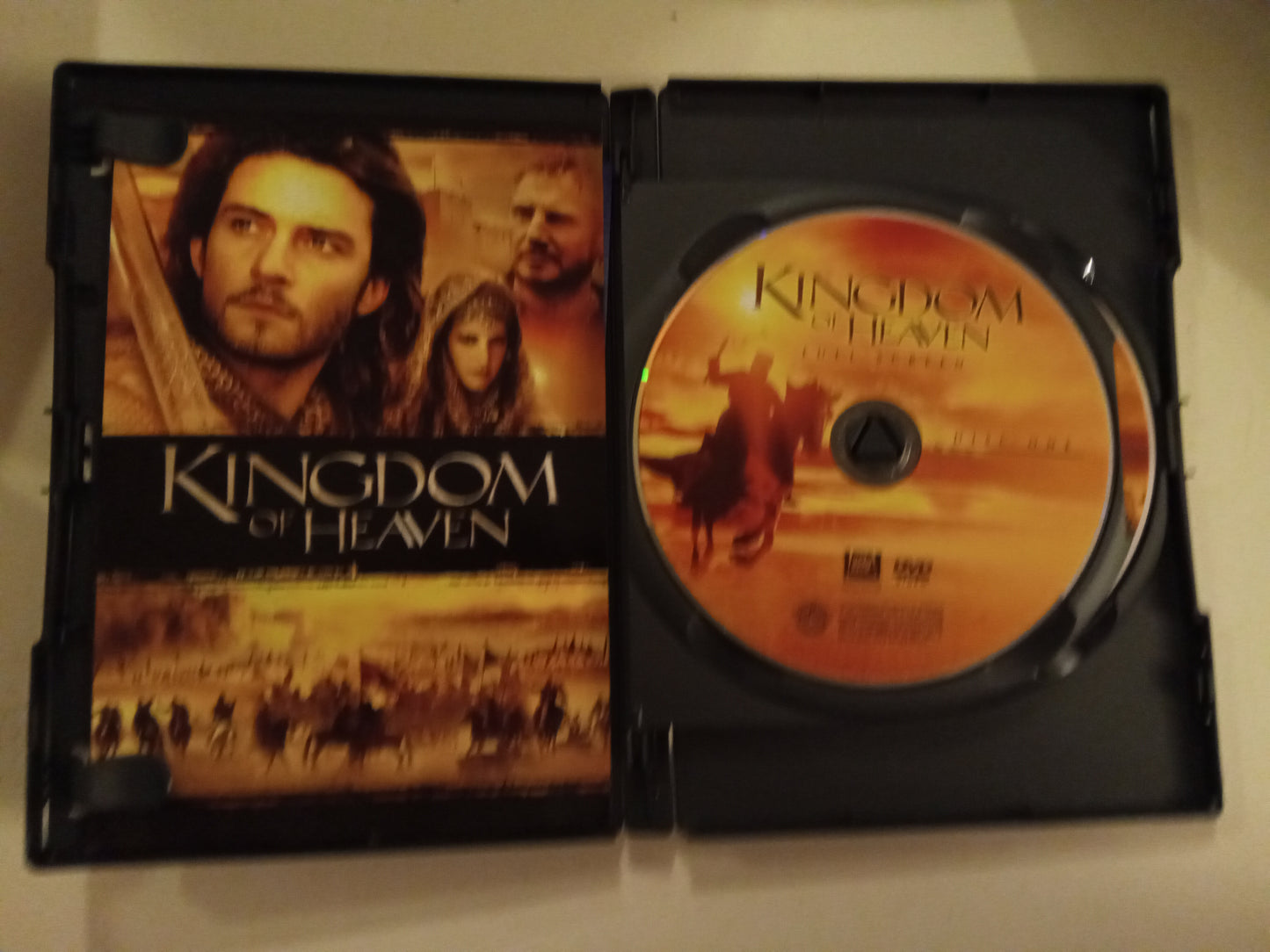 Kingdom Of Heaven, 2 Disks, DVD Movie, Orlando Bloom Fullscreen, Rated R, USED