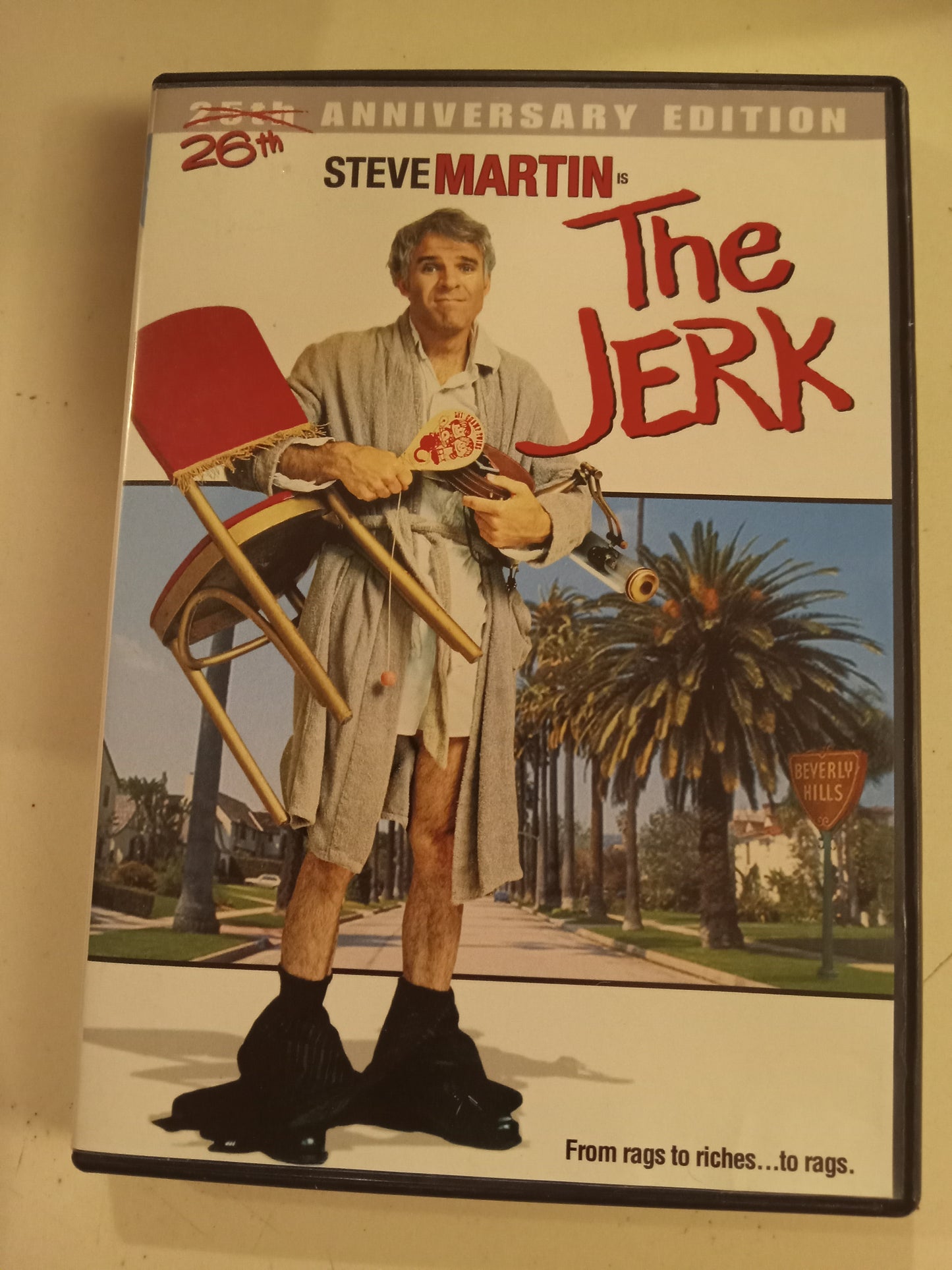 The Jerk, DVD Movie, 26th Anniversary Ed. Steve Martin Widescreen, Rated R, USED