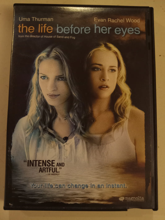 The Life Before Her Eyes, DVD Movie, Uma Thurman Widescreen, Rated R, USED