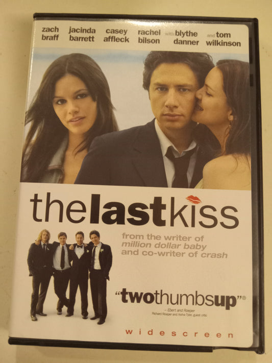 The Last Kiss, DVD Movie, Zack Braff Widescreen, Rated R, USED
