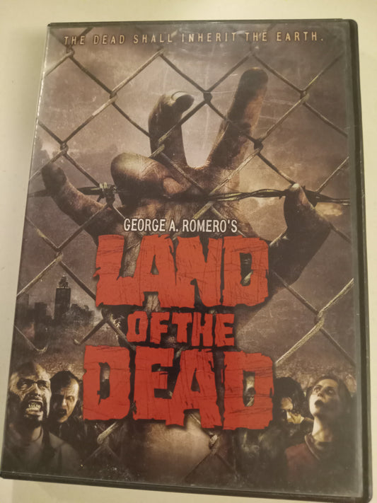 Land Of The Dead, DVD Movie, Dennis Hopper Fullscreen, Rated R, USED