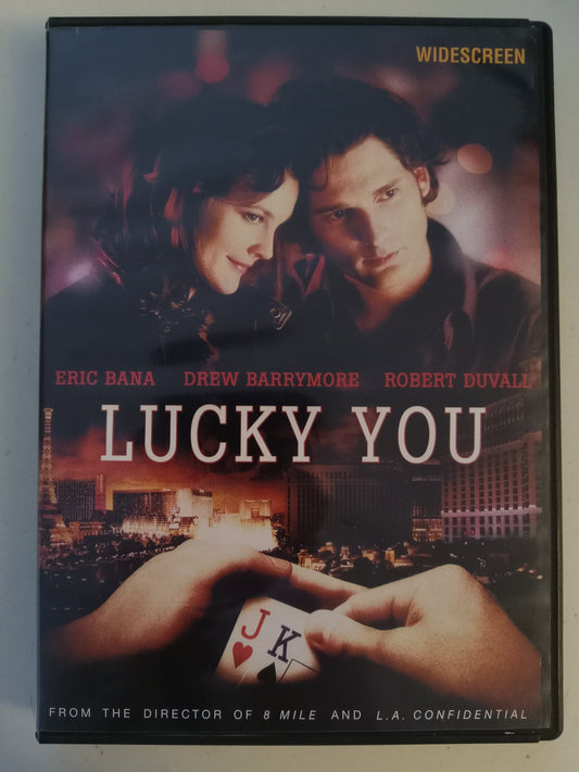 Lucky You, DVD Movie, Drew Barrymore Widescreen, Rated PG-13, USED