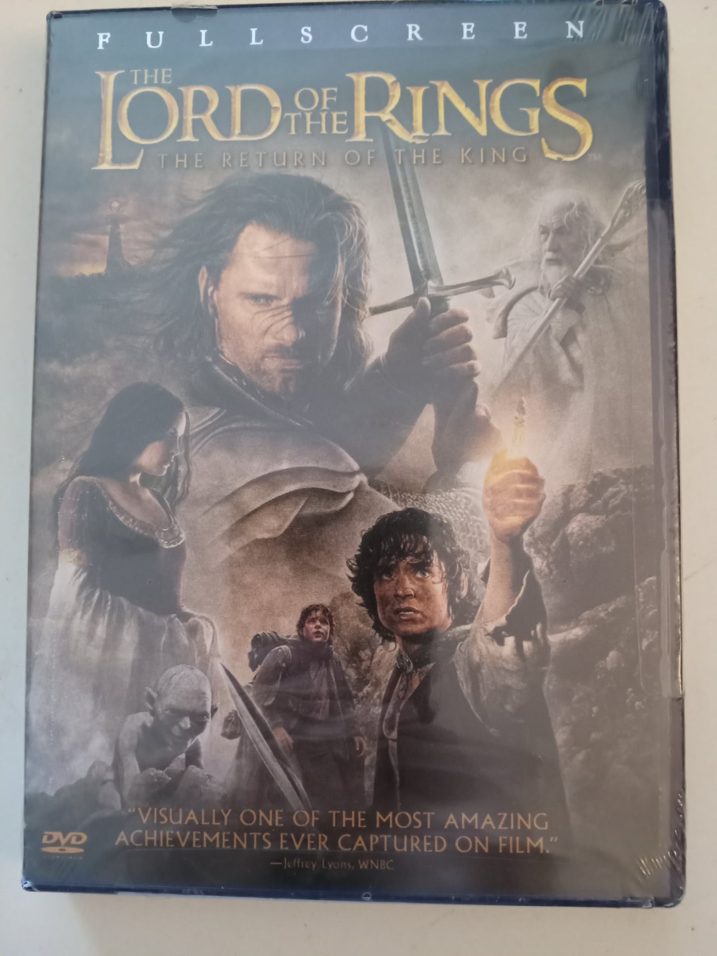 The Lord Of The Rings, The Return Of The King, 2 Discs DVD Movie, Fullscreen, Rated PG-13, NEW/USED