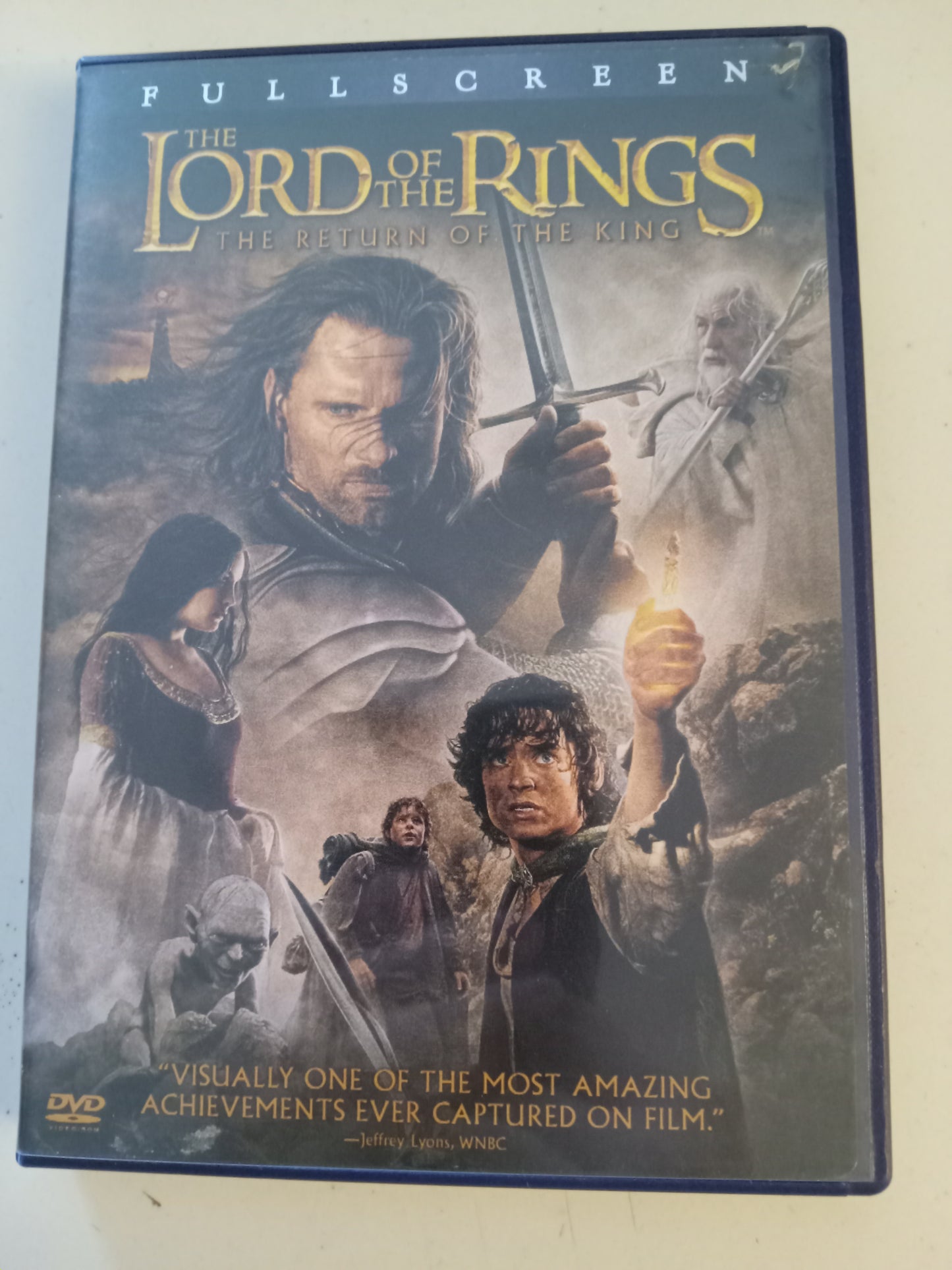 The Lord Of The Rings, The Return Of The King, 2 Discs DVD Movie, Fullscreen, Rated PG-13, NEW/USED