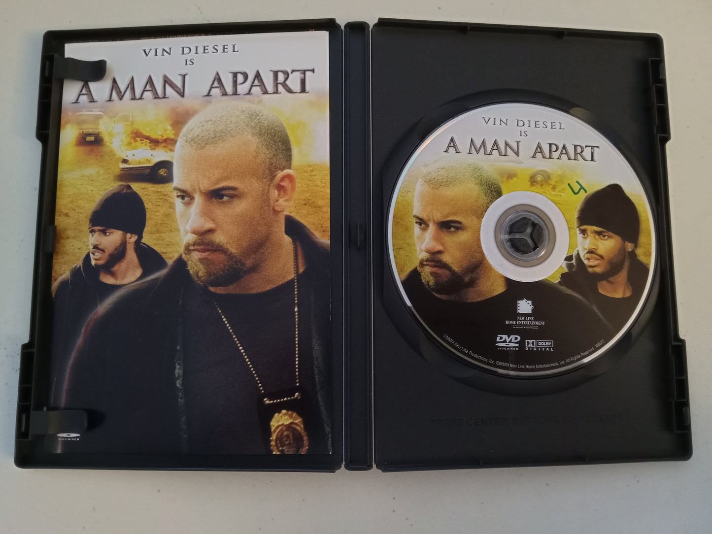 A Man Apart, DVD Movie, Vin Diesel Fullscreen/Widescreen, Rated R, USED