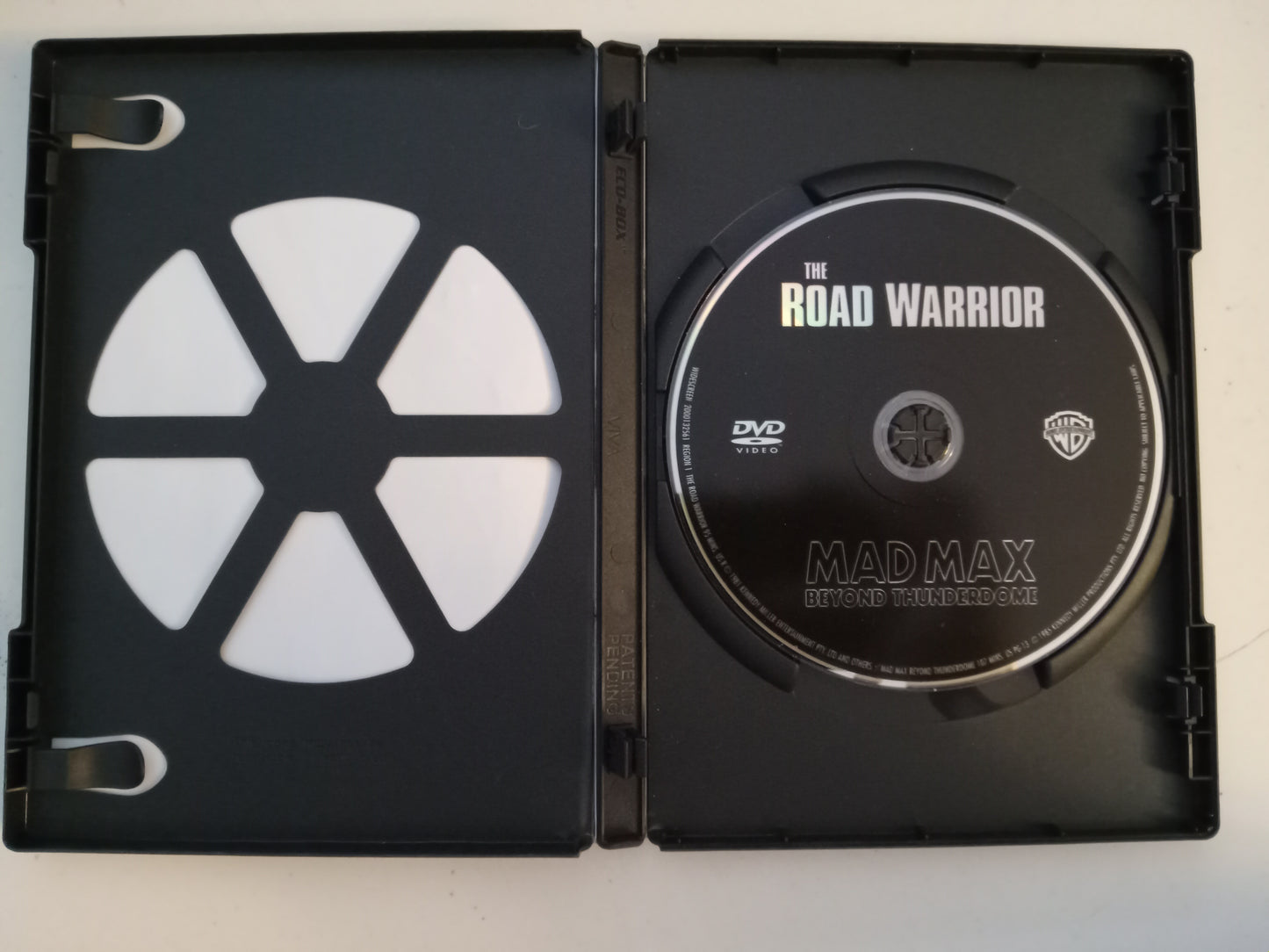 Mad Max in The Road Warrior And Beyond Thunderdome, 2 DVD Movies, Mel Gibson Fullscreen/Widescreen, Rated R/PG-13, USED
