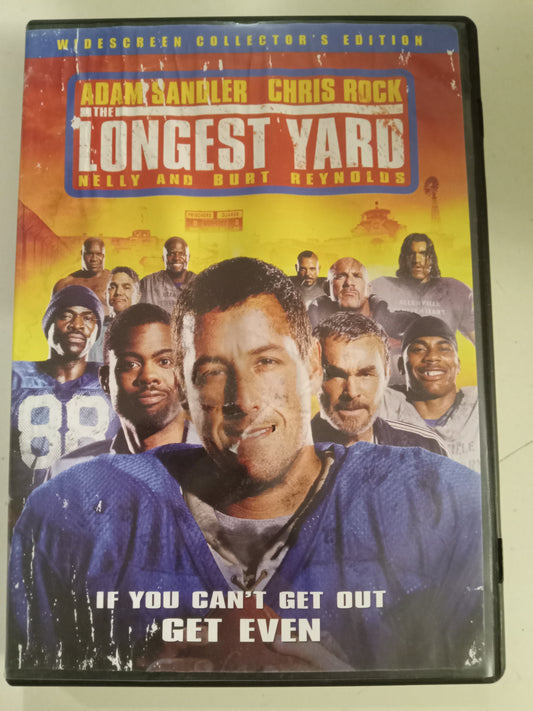 The Longest Yard, DVD Movie, Adam Sandler Widescreen, Rated PG-13, USED