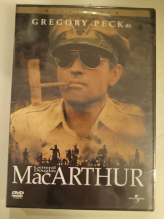 MacArthur, DVD Movie, Gregory Peck Widescreen, Rated PG, NEW