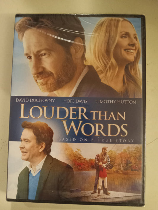 Louder Than Words, DVD Movie, David Duchovny Widescreen, Rated PG-13, NEW