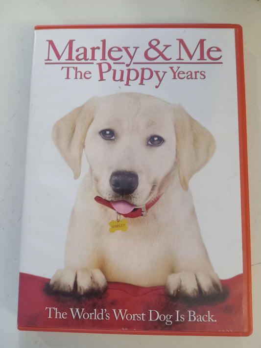 Marley And Me The Puppy Years, DVD Movie, Travis Turner Widescreen, Rated PG, USED