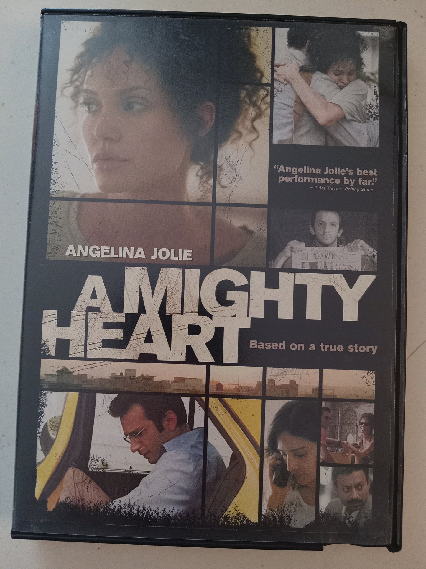 A Mighty Heart, DVD Movie, Angelina Jolie Widescreen, Rated R, USED