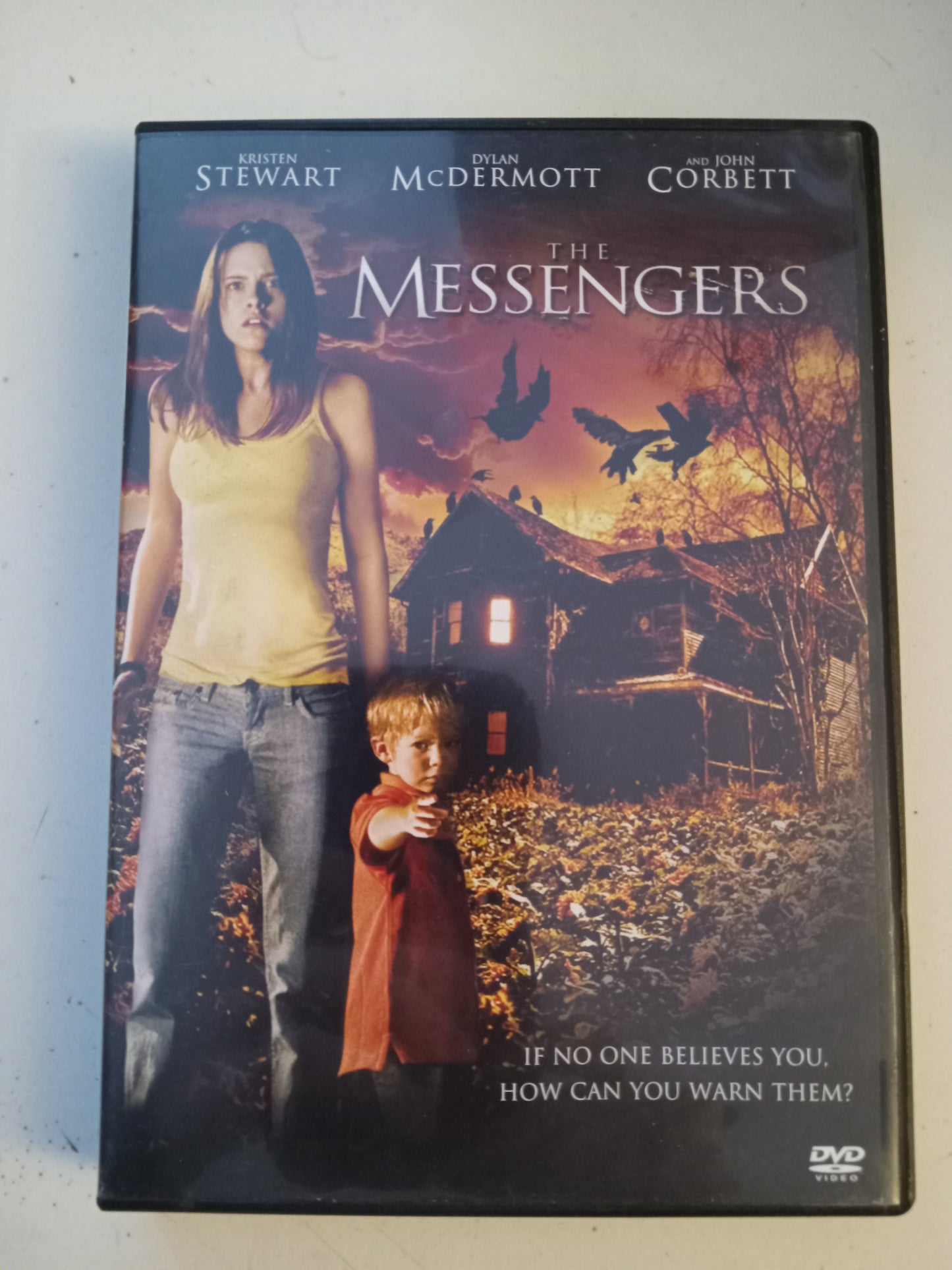 The Messengers, DVD Movie, Kristen Stewart Widescreen, Rated PG-13, USED