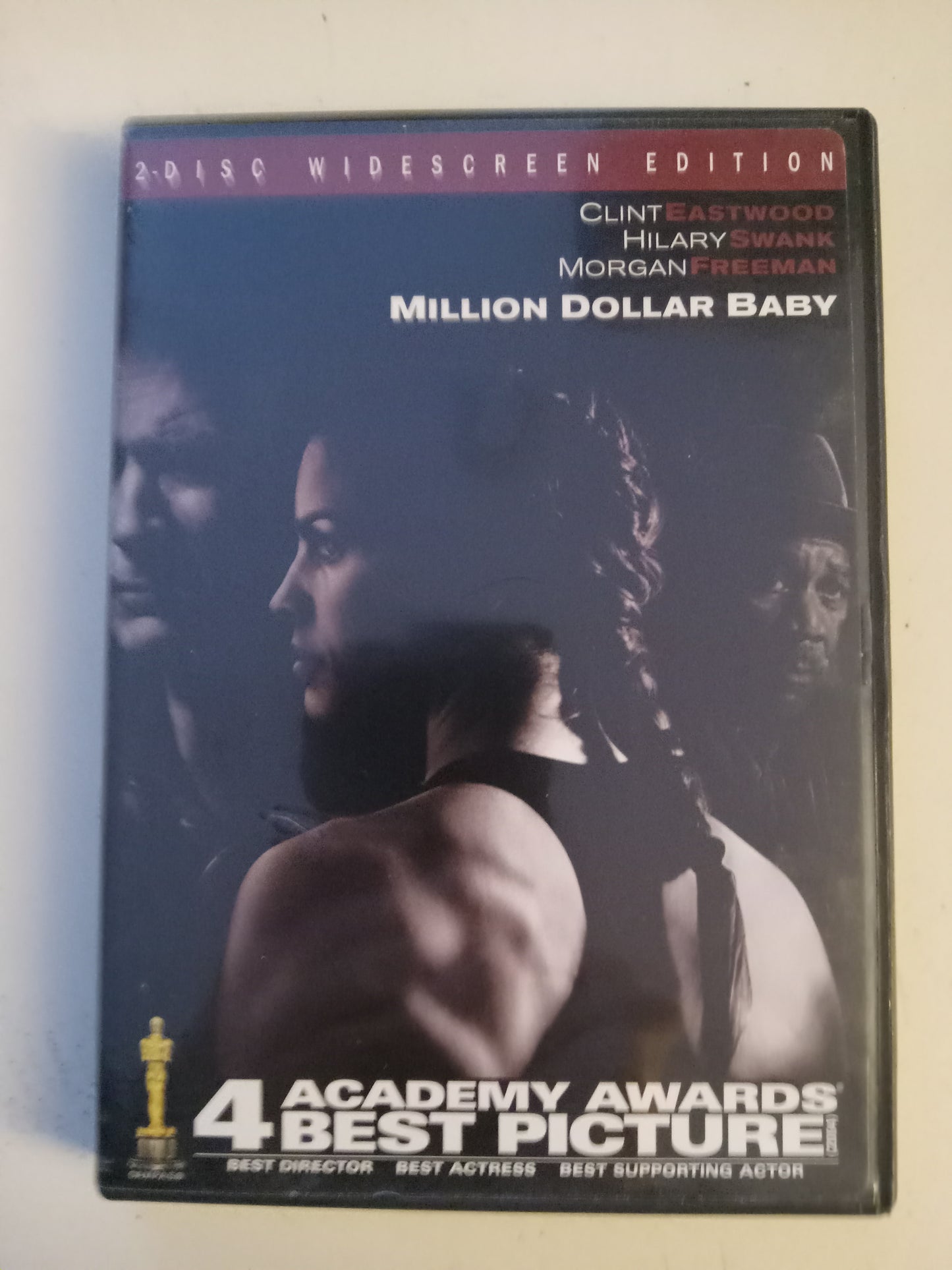 Million Dollar Baby, 2 Discs, DVD Movie, Clint Eastwood Fullscreen/Widescreen, Rated PG-13, USED